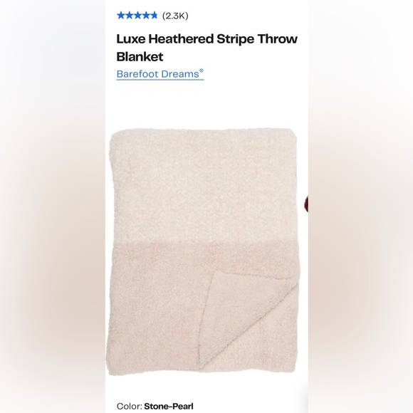 Barefoot Dreams Bedding Preloved Barefoot Dreams Luxe Heathers